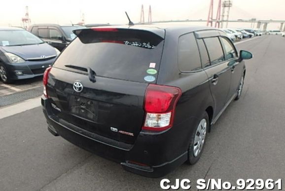 2012 Toyota Corolla Fielder Black for sale | Stock No. 92961